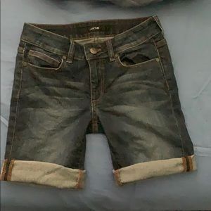Two pairs of Joe’s jean shorts